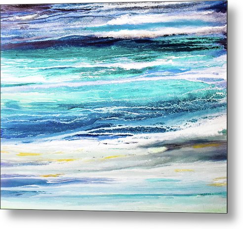 Healing Waves - Metal Print