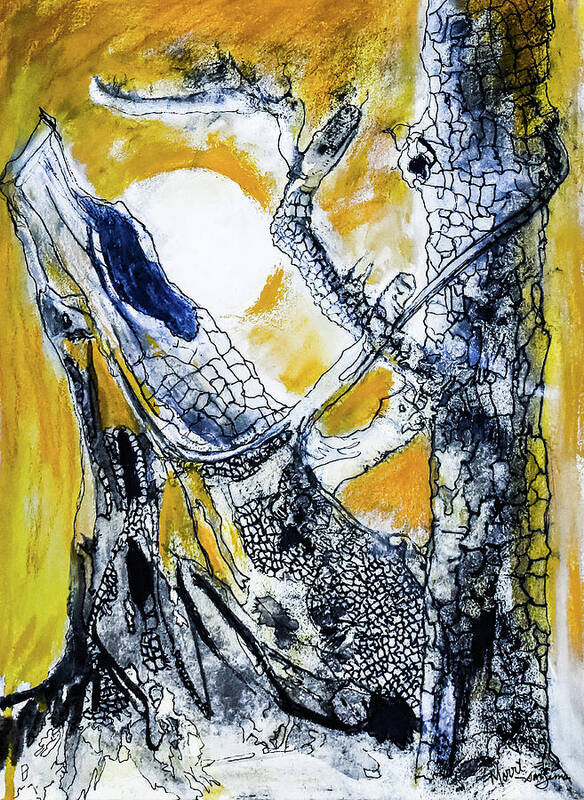 Secrets of the Yellow Moon #1 - Art Print