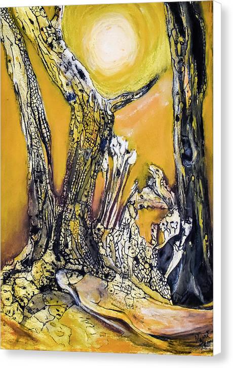 Secrets of the Yellow Moon series, #7 - Canvas Print