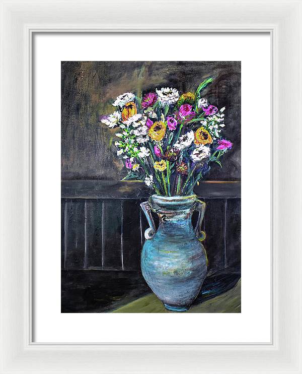 A Touch of Orange - Framed Print