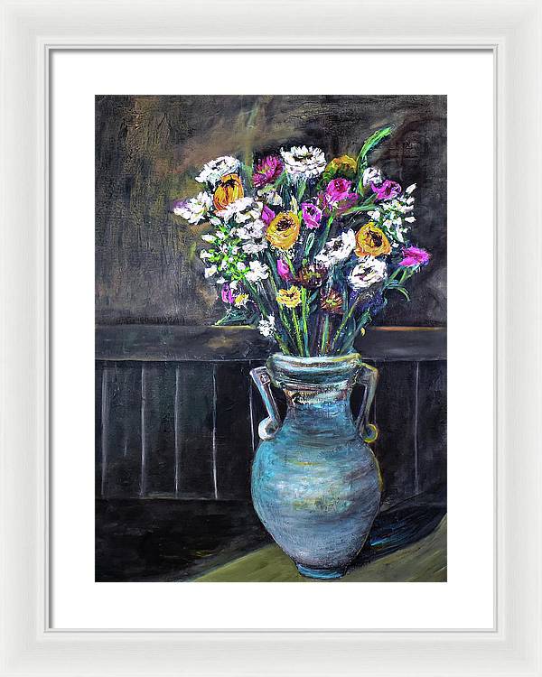 A Touch of Orange - Framed Print