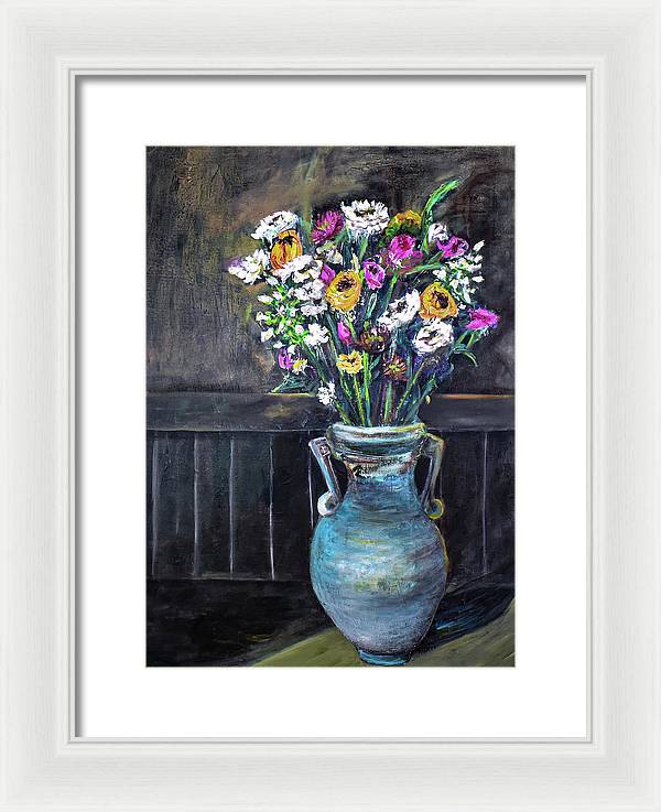 A Touch of Orange - Framed Print