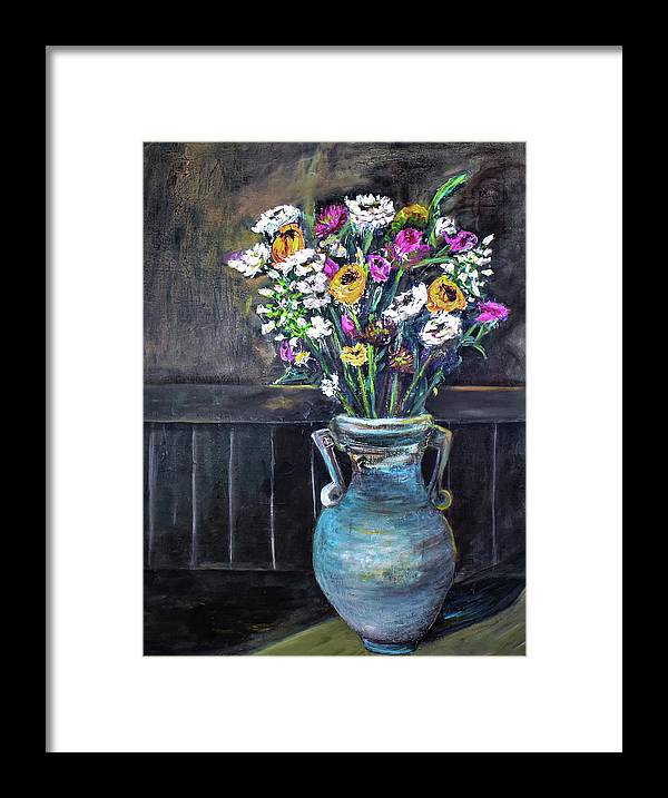 A Touch of Orange - Framed Print