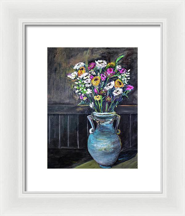 A Touch of Orange - Framed Print
