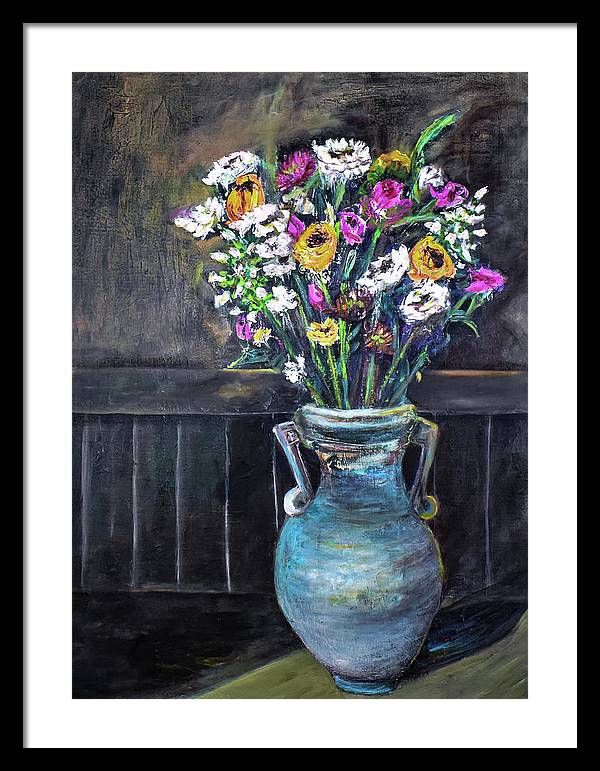 A Touch of Orange - Framed Print