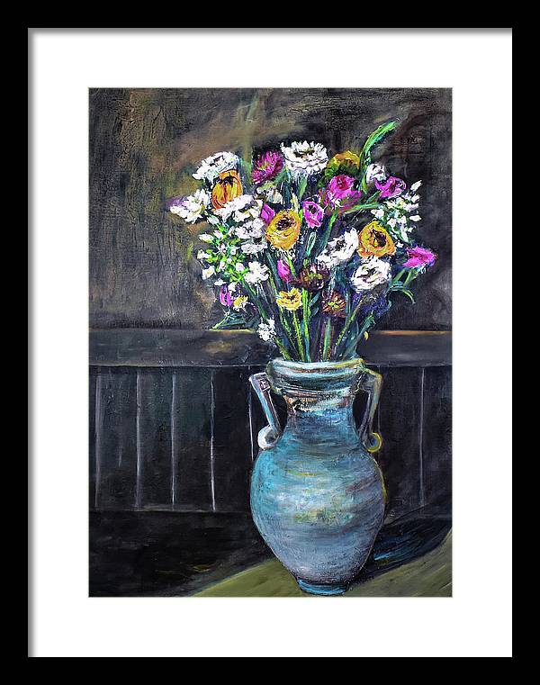 A Touch of Orange - Framed Print