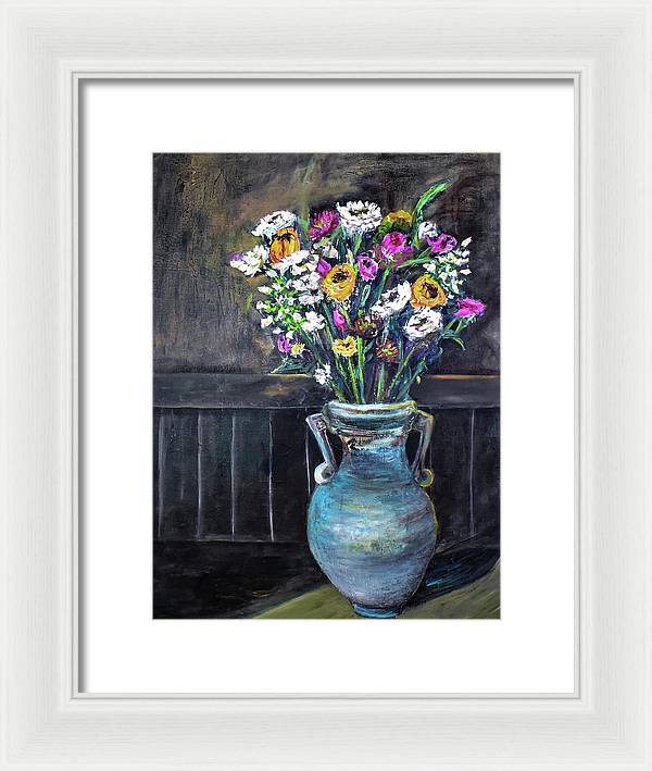 A Touch of Orange - Framed Print