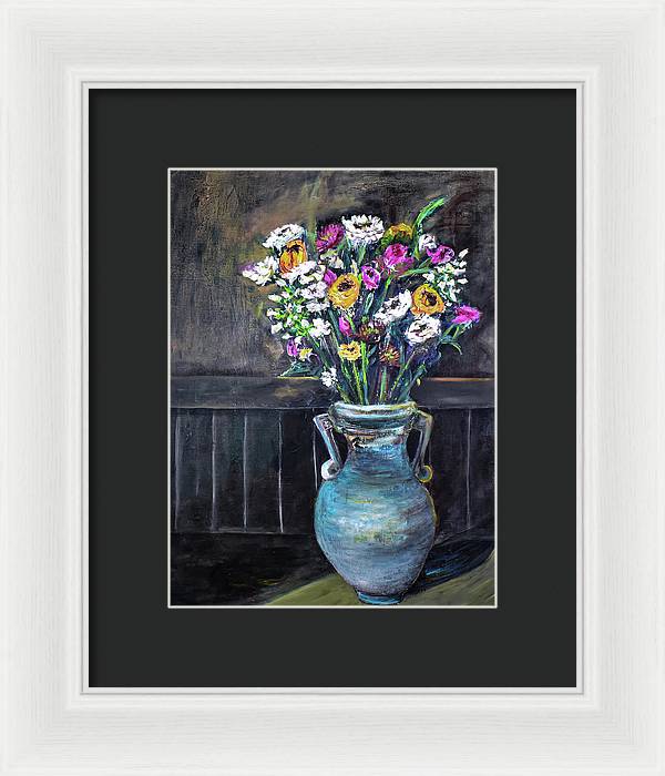 A Touch of Orange - Framed Print