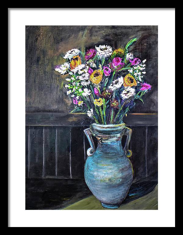 A Touch of Orange - Framed Print
