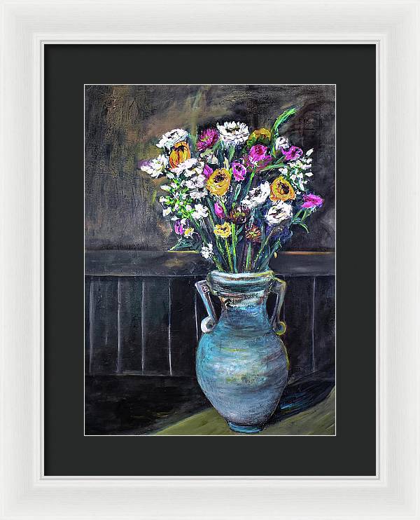 A Touch of Orange - Framed Print