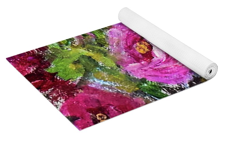 Antique Roses - Never too Many - Yoga Mat
