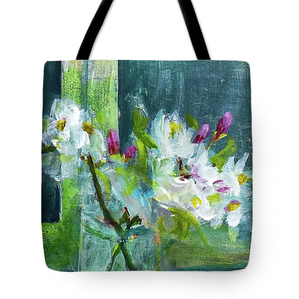 Blossoms and Lemons from my Lemon Tree - Tote Bag