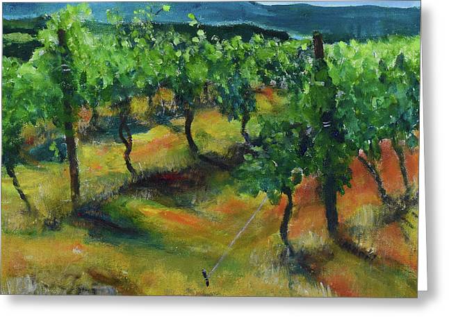 Cezanne's Mountain - Greeting Card