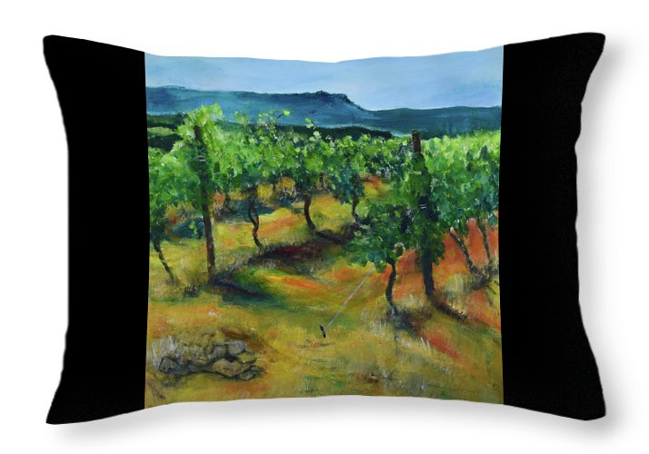 Cezanne's Mountain - Throw Pillow