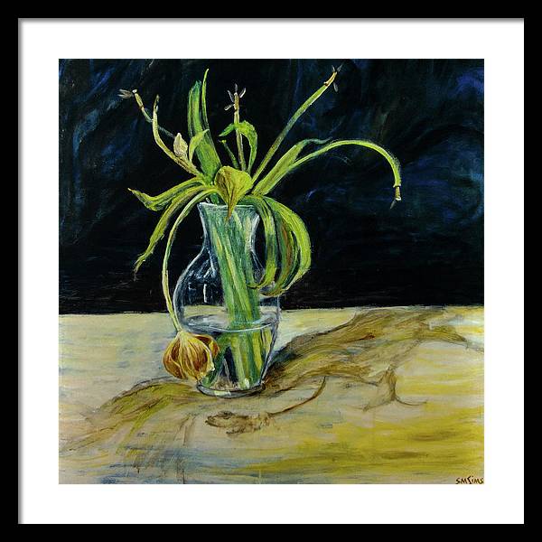 Daffodil Revealed - Framed Print