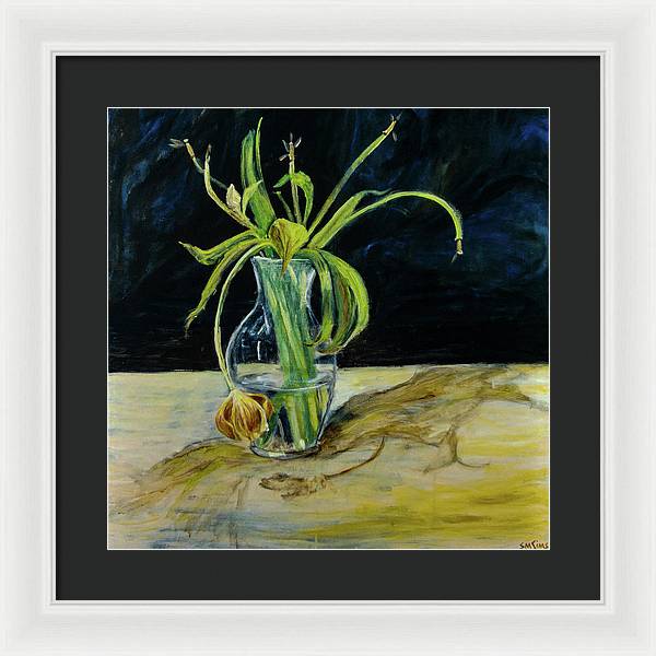 Daffodil Revealed - Framed Print