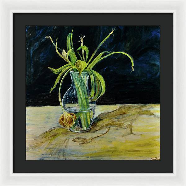 Daffodil Revealed - Framed Print