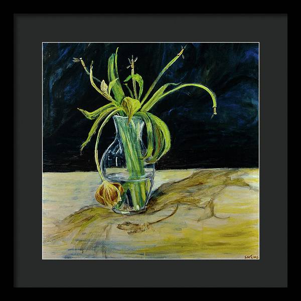 Daffodil Revealed - Framed Print
