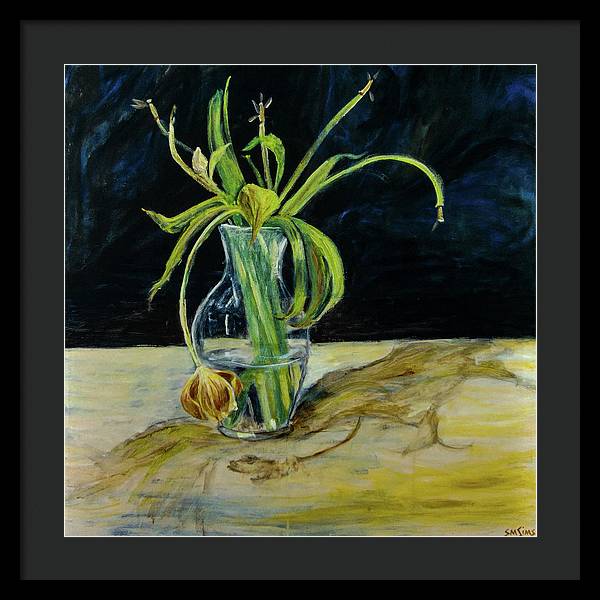 Daffodil Revealed - Framed Print