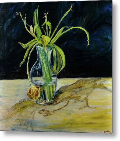 Daffodil Revealed - Metal Print