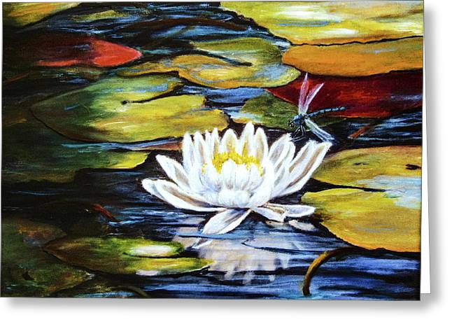 Dragonfly Happiness - Greeting Card