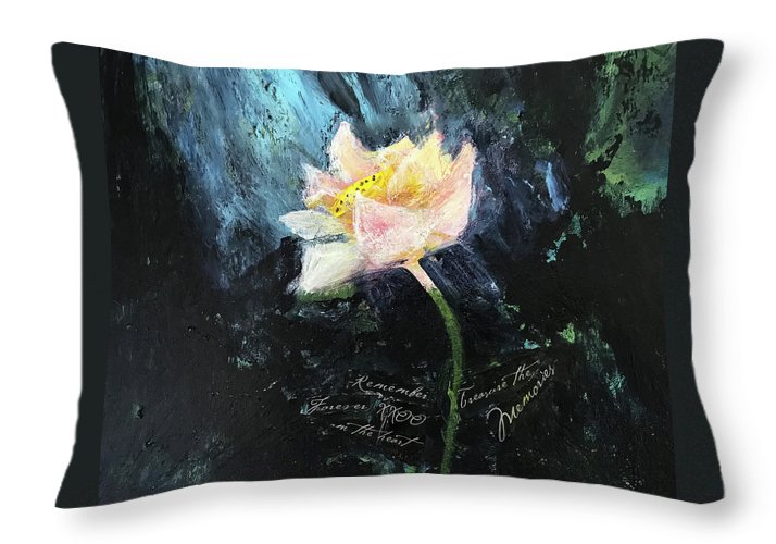 Embracing The Light - Throw Pillow