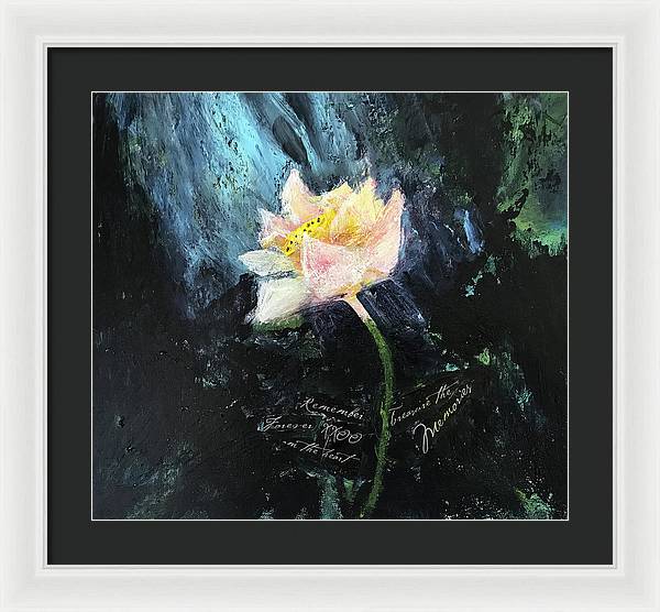 Embracing The Light - Framed Print