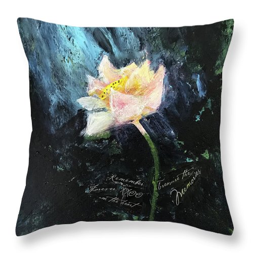 Embracing The Light - Throw Pillow