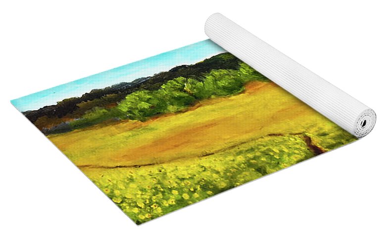 Florida Widflowers, # I - Yoga Mat