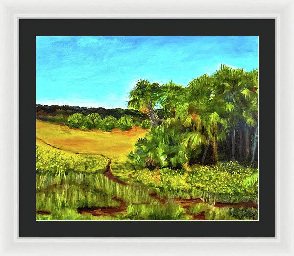 Florida Widflowers, # I - Framed Print
