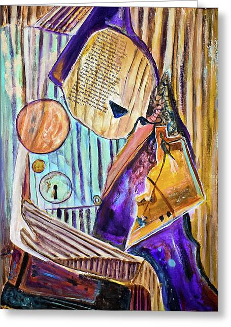 Inspired by The Cry collage - Greeting Card