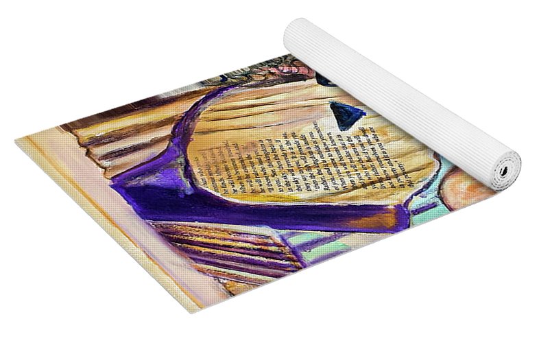 Inspired by The Cry collage - Yoga Mat