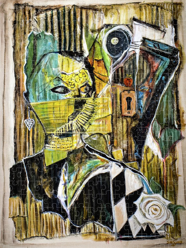 Inspired by The Door collage - Puzzle
