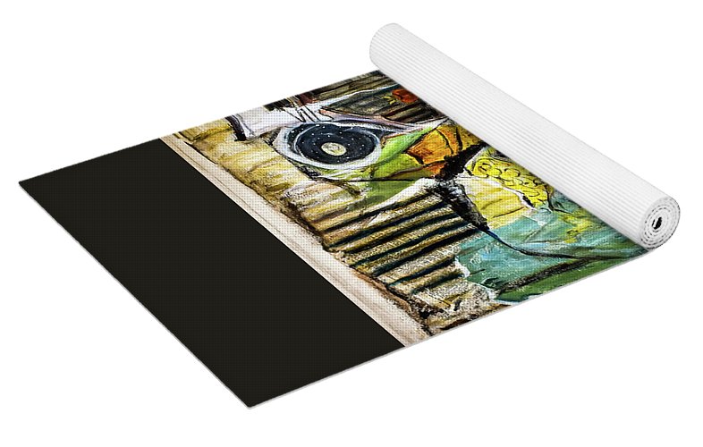 Inspired by The Door collage - Yoga Mat