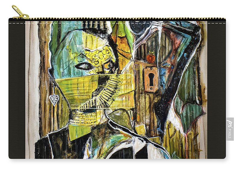 Inspired by The Door collage - Zip Pouch