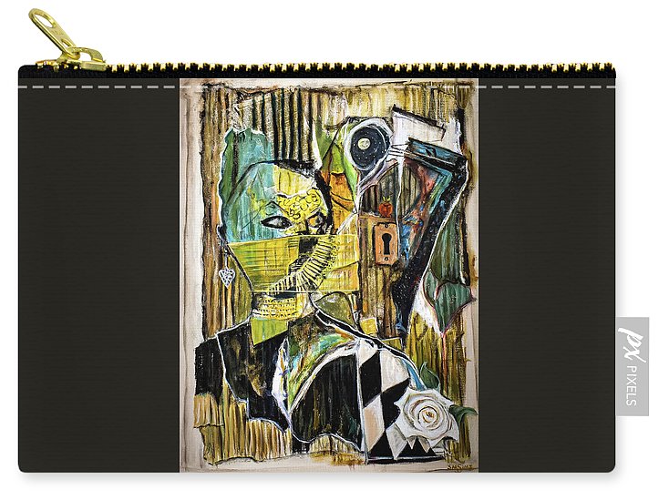 Inspired by The Door collage - Zip Pouch