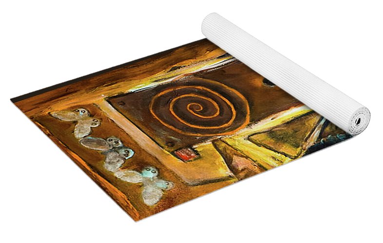 Inspired by The Mask collage - Yoga Mat