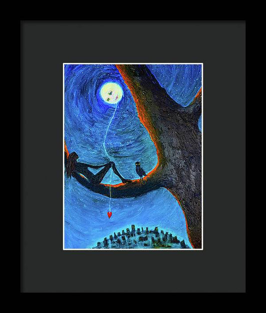 Keeper of the Moon - Framed Print