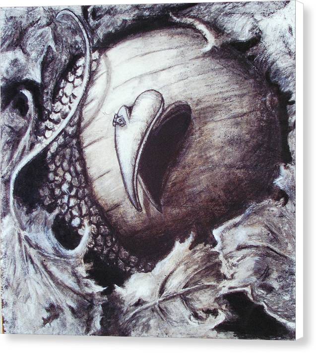 Little Acron and the Door to the Universe - Canvas Print