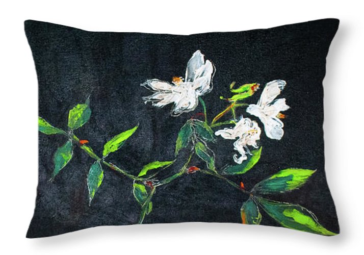 Memories of Wild Roses - Throw Pillow