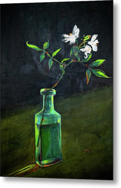 Memories of Wild Roses - Metal Print