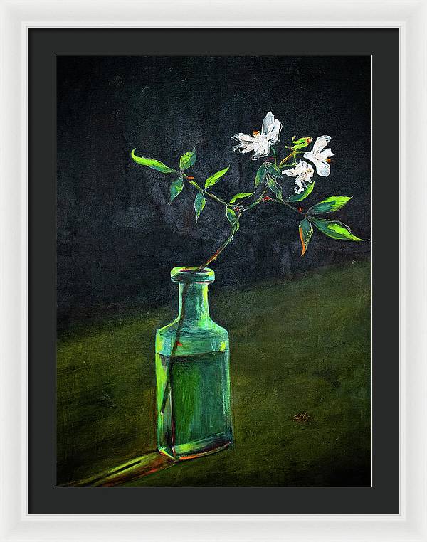 Memories of Wild Roses - Framed Print