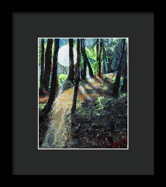 Moon Guidance - Framed Print