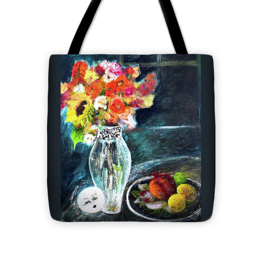 Moon in Hiding-open window series - Tote Bag