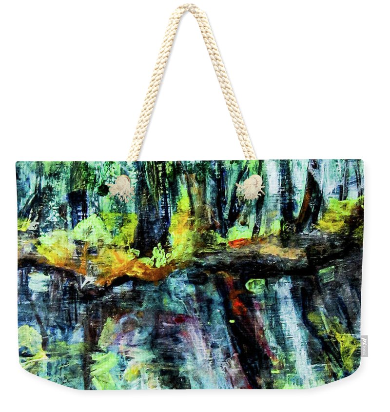 Moving Energies Creekside - Weekender Tote Bag