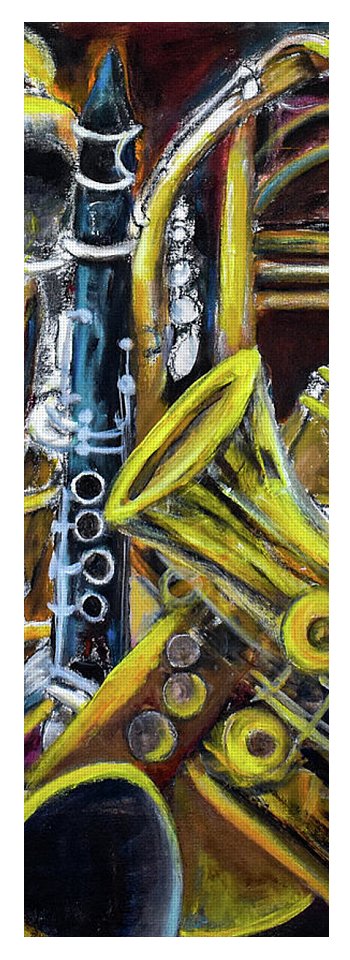 Musical Instruments, Interwoven # 1 - Yoga Mat