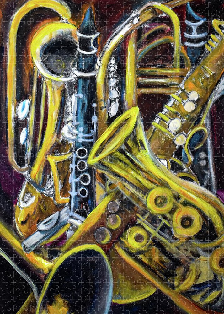 Musical Instruments, Interwoven # 1 - Puzzle