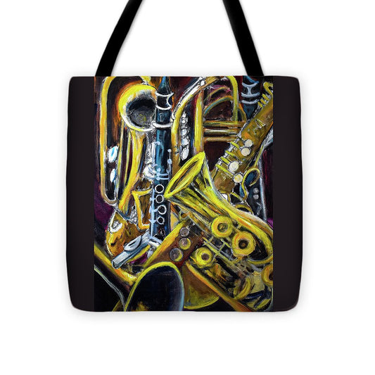 Musical Instruments, Interwoven # 1 - Tote Bag