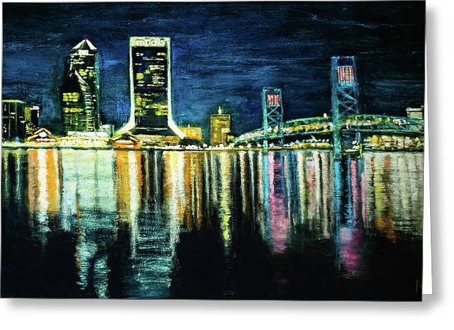 Night Moves - Greeting Card