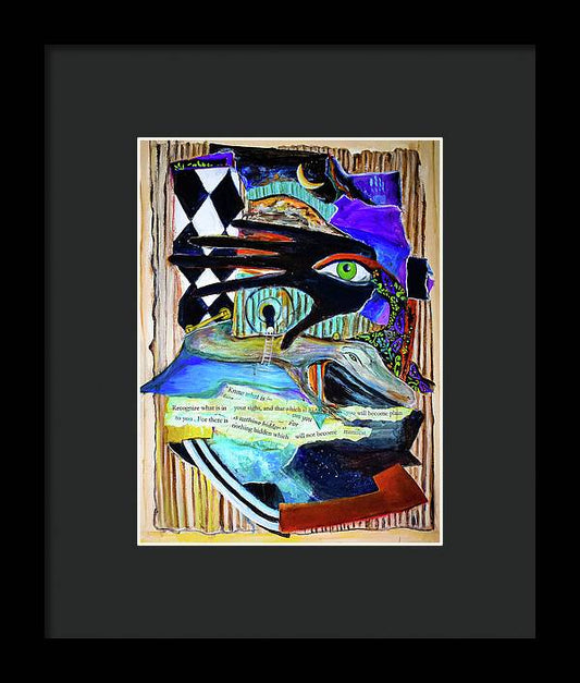 Nothing Is Hidden - Framed Print